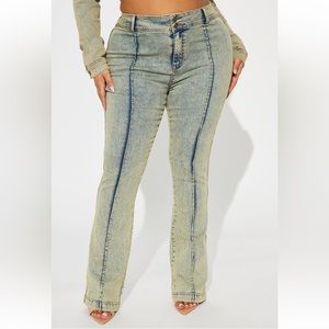 Vittoria Tinted Stretch Skinny Jeans - Light Wash JACKET ALSO POSTED